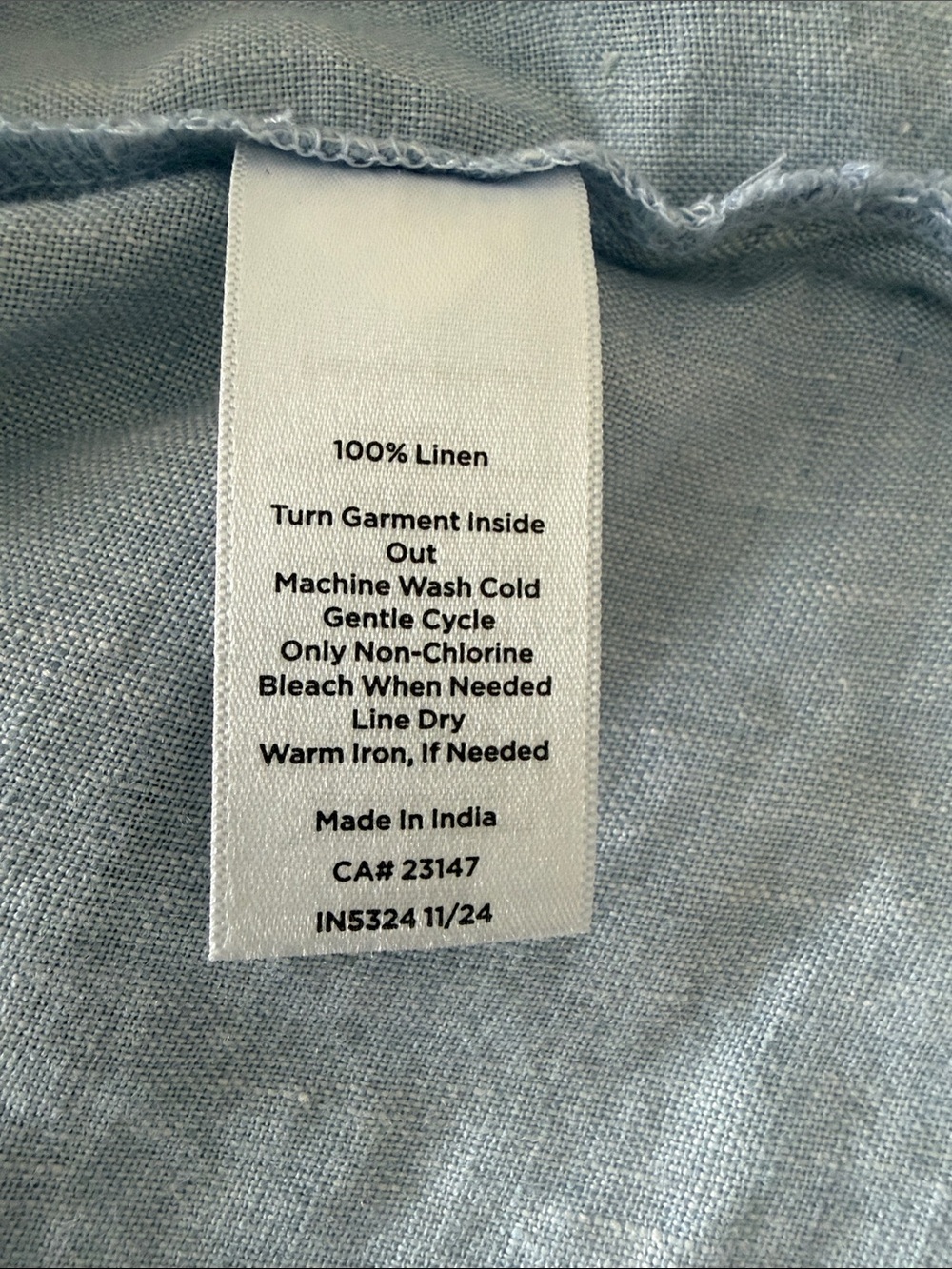 Haven Well Within Linen Cuff Sleeve Top Size M - Picture 5 of 12
